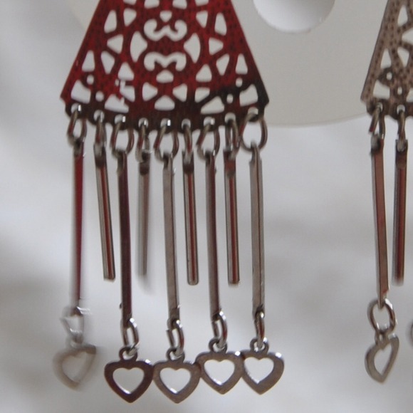 cute silver earrings - Picture 3 of 3